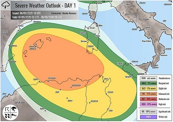 UK and Europe weather forecast latest, September 10: Severe storms to lash Europe with unusual threat in tornadoes