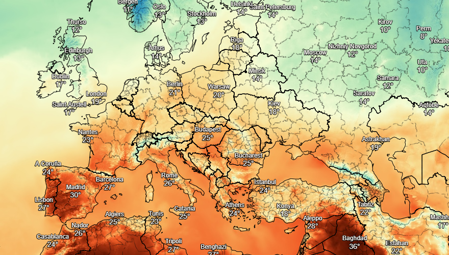 UK and Europe weather forecast latest, September 13: 31C heatwave to bake Britain final time