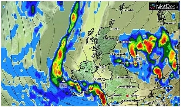 UK and Europe weather forecast latest, September 23: Britain set to bear a sharp plummet with nowhere warmer than around 16C