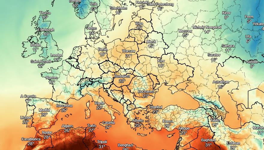 UK and Europe weather forecast latest, September 25: Temperatures drop as gusts bring first frost to slap Britain