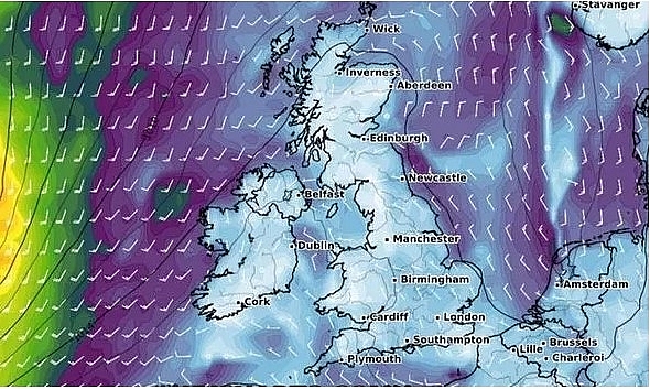 UK and Europe weather forecast latest, September 30:  Atlantic storm set to bombard Britain and bring wet and windy conditions