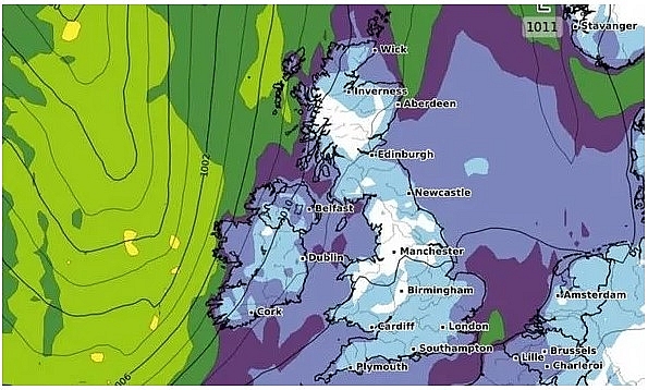 UK and Europe weather forecast latest, September 30:  Atlantic storm set to bombard Britain and bring wet and windy conditions
