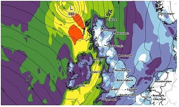 UK and Europe weather forecast latest, October 1: Severe storm to batter Europe with heavy rain