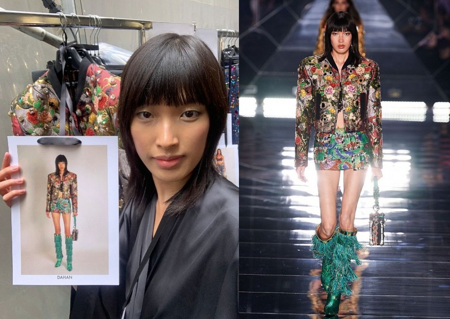 Dolce & Gabbana's Milan Fashion Show: First Vietnamese Model To Walk The Runway