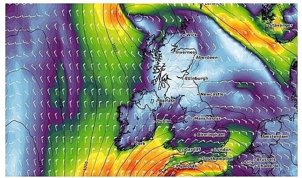 UK and Europe weather forecast latest, October 3: Ferocious Storm Alex to cause flood warnings and drench Britain