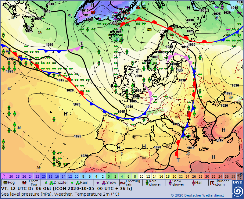 UK and Europe weather forecast latest, October 6: More wet and windy weather ahead of a potentially dangerous Atlantic storm