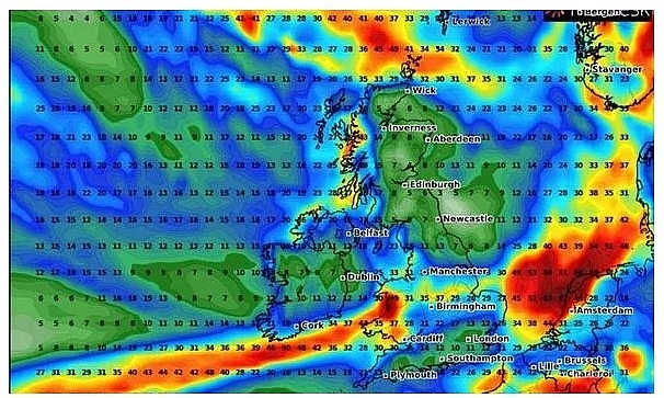 UK and Europe weather forecast latest, October 6: More wet and windy weather ahead of a potentially dangerous Atlantic storm