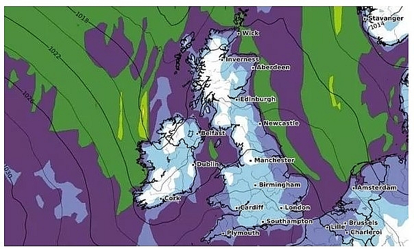 UK and Europe weather forecast latest, October 13: Temperatures plummet below freezing in Britain