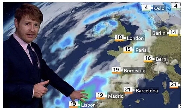 UK and Europe weather forecast latest, October 21: Storm Barbara threats Britain with strong winds and torrential rain.