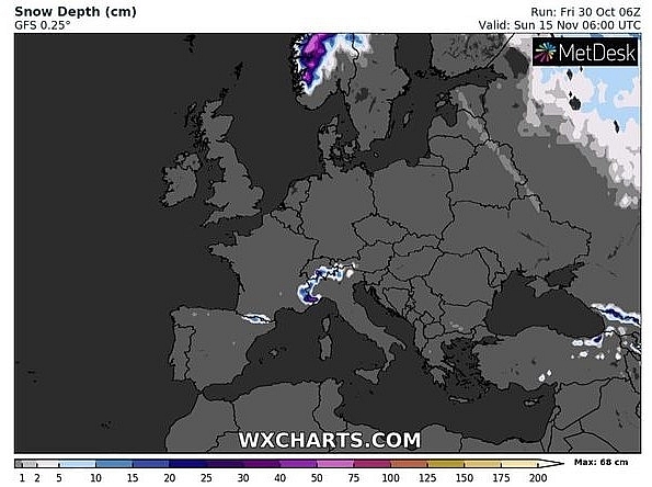 UK and Europe weather forecast latest, November 1: Freezing air to sweep Britain as La Nina declared