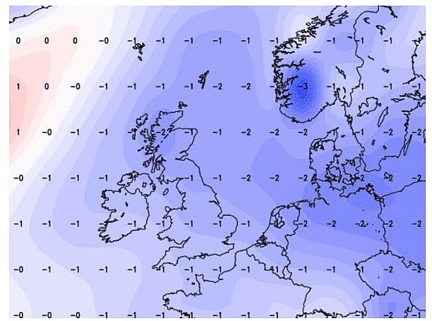 UK and Europe weather forecast latest, November 1: Freezing air to sweep Britain as La Nina declared