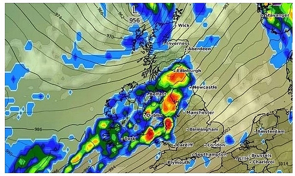 UK and Europe weather forecast latest, November 2: Severe weather with torrential rain set to batter Britain
