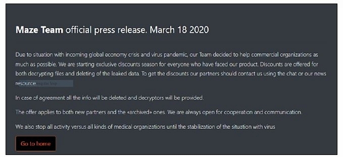 Maze Ransomware: Everything you need to know about the most notorious cybercrime gang announces to end its attack and operations