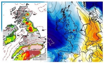 uk and europe weather forecast latest november 5 london in firing line with snow sweeping across britain