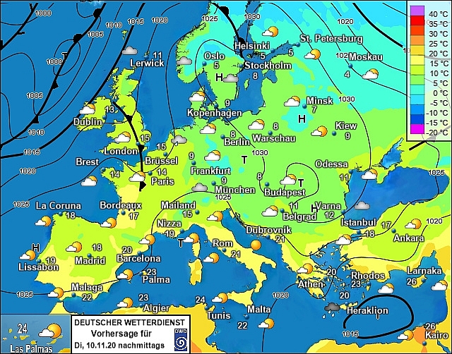 UK and Europe weather forecast latest, November 10: Warmer weather in some parts of the UK with an Indian summer heatwave