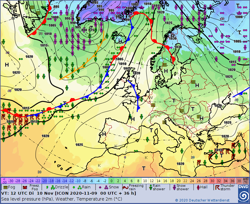 UK and Europe weather forecast latest, November 10: Warmer weather in some parts of the UK with an Indian summer heatwave