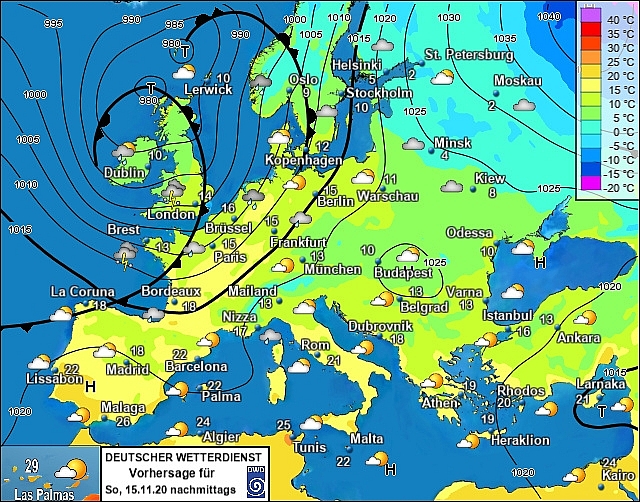 UK and Europe weather forecast latest, November 15: Brutal weekend with heavy rain and wind dominates the UK