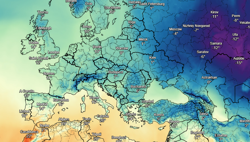 UK and Europe weather forecast latest, November 17: Torrential rain to lash Britain with strong gales and flood warnings