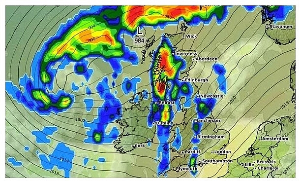 UK and Europe weather forecast latest, November 18: Snow showers by Atlantic blast set to batter Britain