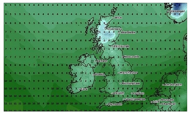 UK and Europe weather forecast latest, November 18: Snow showers by Atlantic blast set to batter Britain