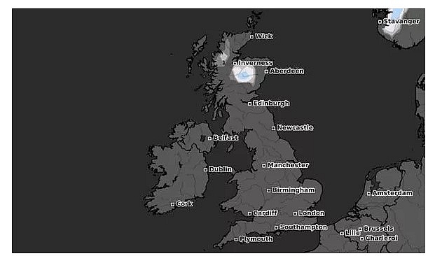 UK and Europe weather forecast latest, November 19: Heavy downpours covering Europe as temperatures plunge