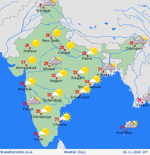 India weather forecast latest, November 20: Temperatures continue to fall as pollution level rises in Delhi