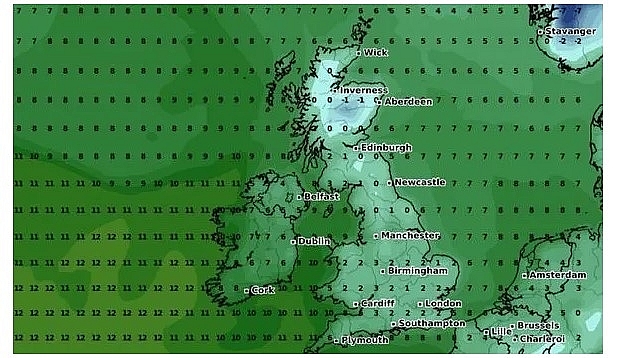 UK and europe weather forecast latest, november 21: temperatures fall below freezing as snow sets to cover