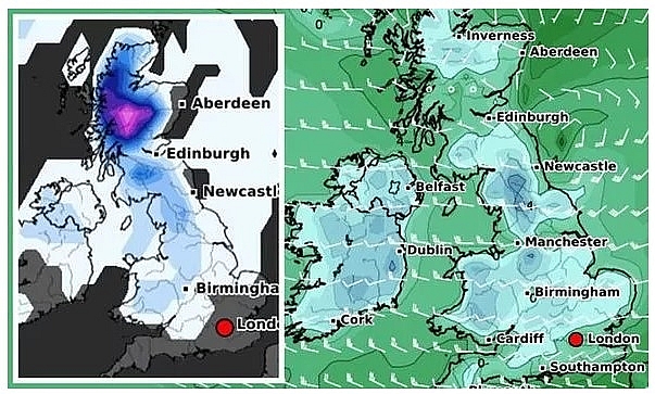 UK and Europe weather forecast latest, November 22: Maximum temperature at 13C with cloud and drizzle at times