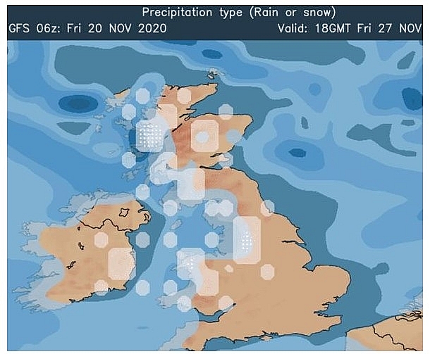 UK and Europe weather forecast latest, November 22: Maximum temperature at 13C with cloud and drizzle at times