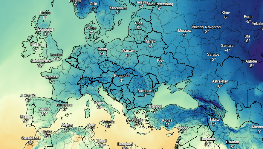 UK and Europe weather forecast latest, November 24: Milder air to cover the UK after frosty conditions