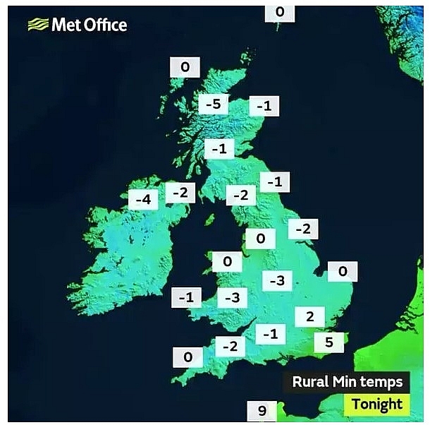 UK and Europe weather forecast latest, November 27: Big freeze to grip Britain with a blanket of fog