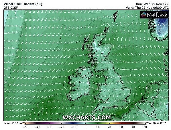 UK and Europe weather forecast latest, November 27: Big freeze to grip Britain with a blanket of fog