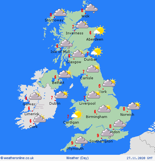 UK and Europe weather forecast latest, November 27: Big freeze to grip Britain with a blanket of fog