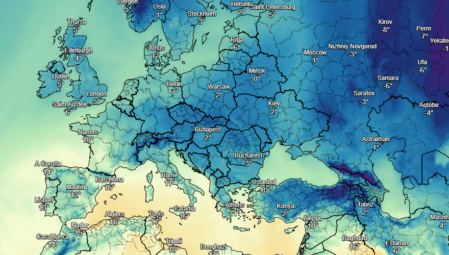 UK and Europe weather forecast latest, November 27: Big freeze to grip Britain with a blanket of fog