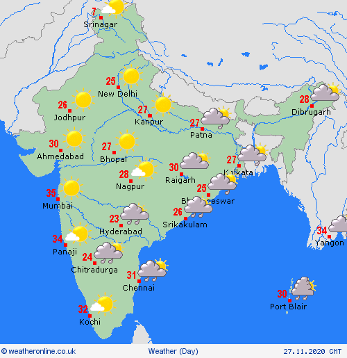 India weather forecast latest, November 27: Light snow and rainfall in isolated places in Valley