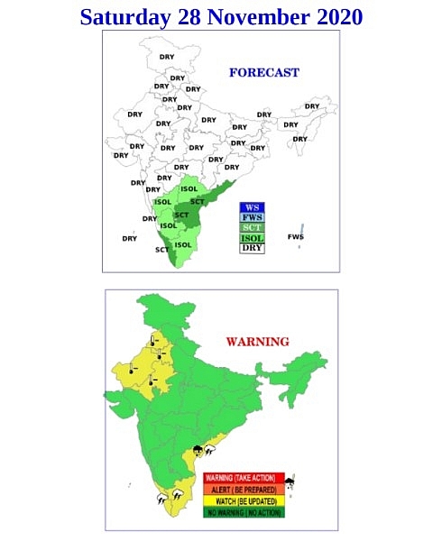 India weather forecast latest, November 28: Some parts witness fresh snowfall with national highway 5 blocked