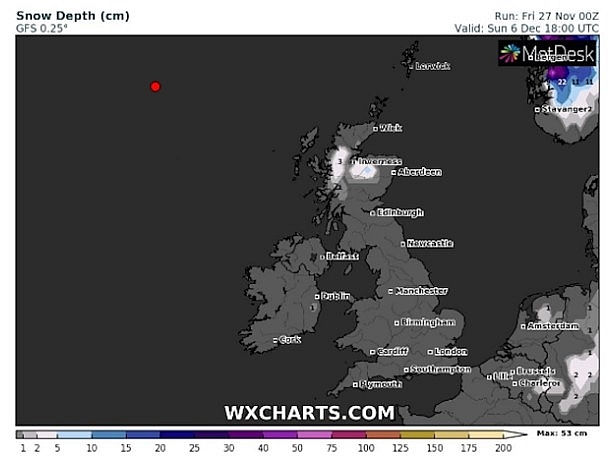 UK and Europe weather forecast latest, November 29: