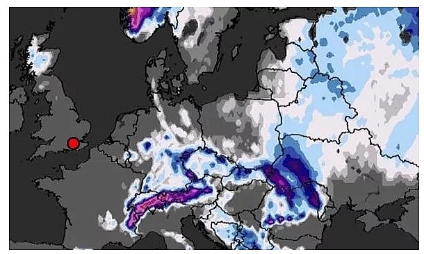 UK and Europe weather forecast latest, November 30: