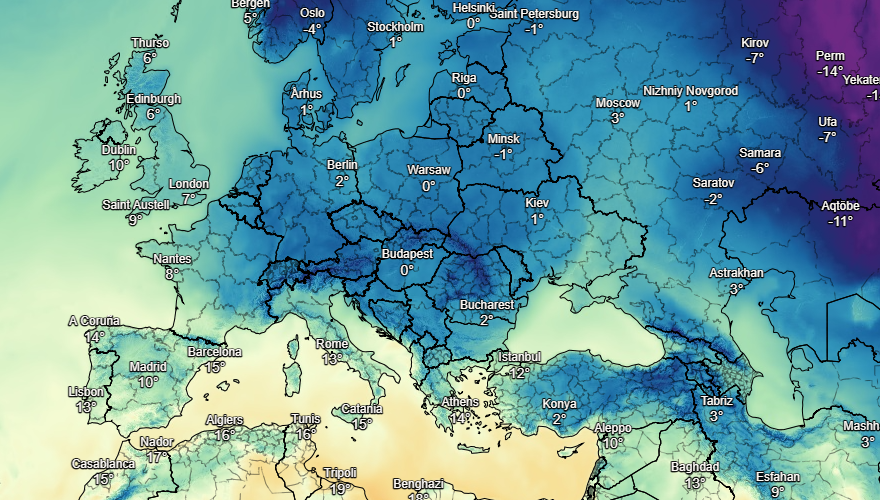 UK and Europe weather forecast latest, November 30: