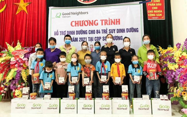 GNI Provides Nutritional Support For Malnourished Children In Tuyen Quang