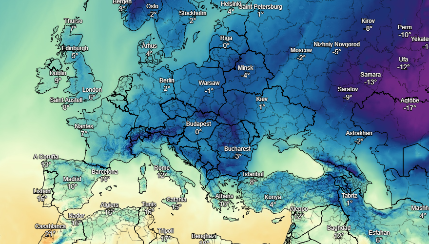 UK and Europe weather forecast latest, December 2: Freezing temperatures, fog and snow start the Christmas season