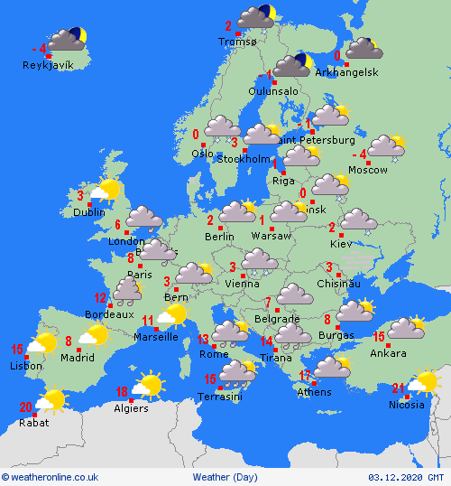 UK and Europe weather forecast latest, December 3: Freezing cold arrives with an alarming snow plume