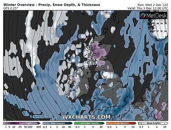 UK and Europe weather forecast latest, December 4: Ferocious chill with five day snow bomb to hit Britain