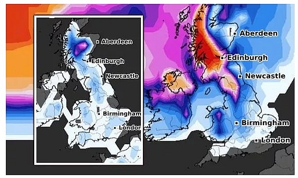 UK And Europe Weather Forecast Latest, December 4: Ferocious Chill With ...