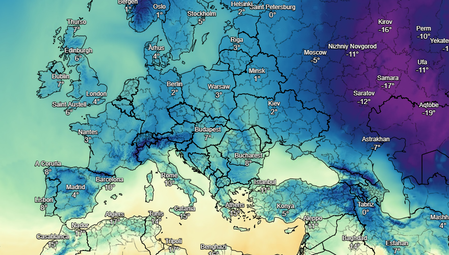 UK and europe weather forecast latest, december 5: wintry smash into britain with a new snow alert issued