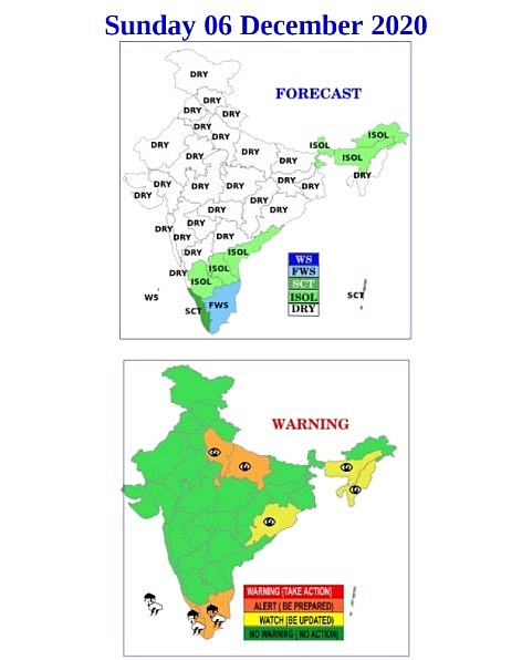 India weather forecast latest, December 6: Two western disturbances with widespread snowfall set to batter