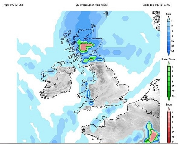 UK and Europe weather forecast latest, December 9: Temperatures plummet below freezing with threat of snow showers