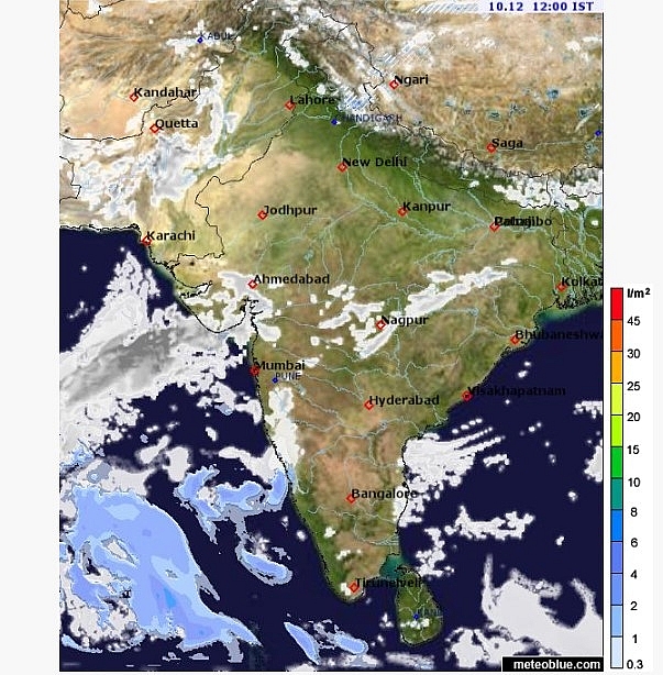 India weather forecast latest, December 10: Thunderstorms and lightning with hail expected in many parts