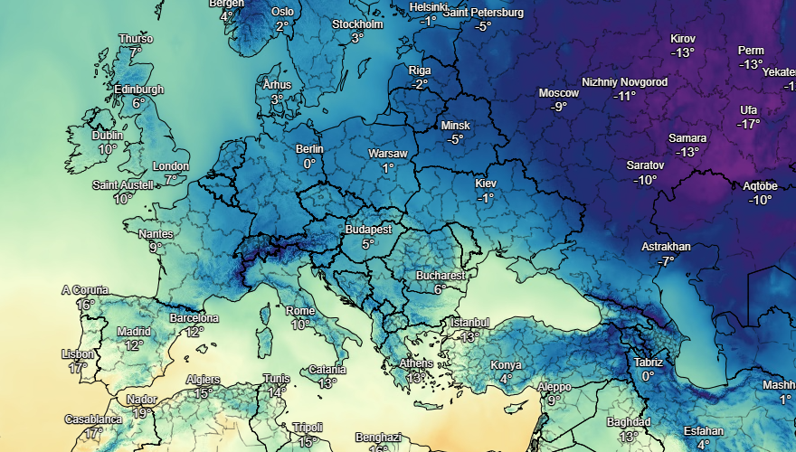 UK and europe weather forecast latest, december 11: heavy rain thundery showers set to bombard the uk