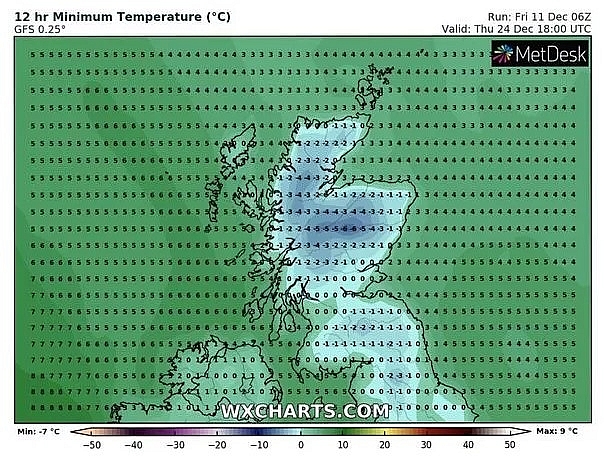 UK and Europe weather forecast latest, December 13: Freezing Christmas to come with  7 degree Celsius